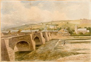 Ponte Haydon (corpete, lápis e aguarela sobre papel)