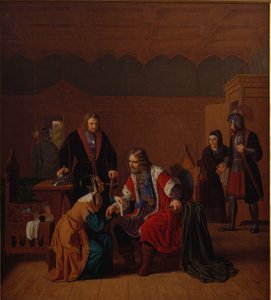 Valdemar o Grande está ligado à casa da mãe de Absalon, onde se refugiou após o atentado em Roskilde de Peter Raadsig