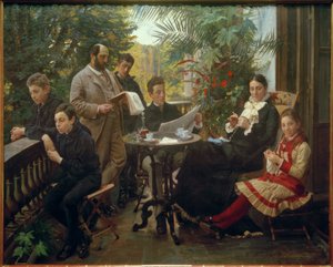 Hirschsprung, Heinrich; Fabricante de tabaco dinamarquês, patrono e colecionador de arte (fundador da coleção Hirschsprung em Copenhague); Copenhagen 7 de Peder Severin Krøyer