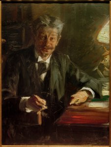 Retrato do crítico e escritor Georg Brandes de Peder Severin Krøyer
