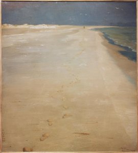 Praia sul de Skagen de Peder Severin Krøyer