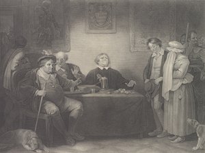 The Seven Ages, Fifth Age: The Justice Shakespeare, As You..., publicado pela primeira vez em 1801, reeditado em 1852.