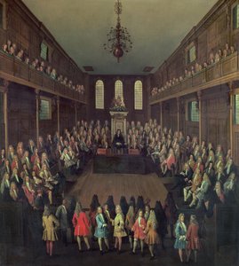 A Câmara dos Comuns na Sessão, 1710