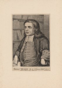 Thomas Hearne, gravado por George Vertue (1683-1756), c.1735