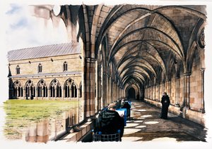 Abadia de Batalha, século 13, c1990-2010 de Peter Urmston