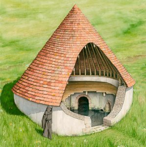 Casa de conduíte, Abadia de Santo Agostinho, Canterbury, Kent