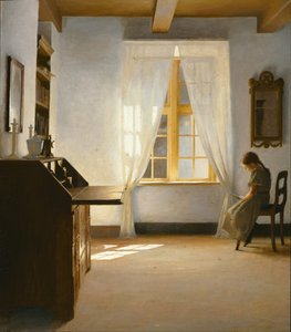 Menina lendo, 1901