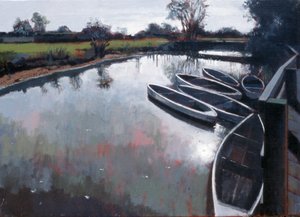 Barcombe Mills, Sussex, 2007 (óleo sobre tela)