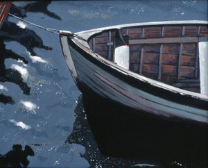 Dockside: Stockholm, 2004 (óleo sobre tela)