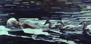 O Rio: Conrad Lorenz com Goslings de Peter Wilson