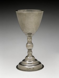 Taça da Igreja, c. 1770-1797 (peltre) de Peter Young