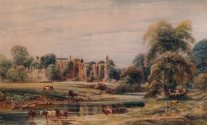 Abadia e Reitoria de Bolton, 1846, 1935 de Peter de Wint