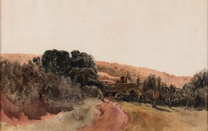 Paisagem, data desconhecida (aguarela sobre papel) de Peter de Wint