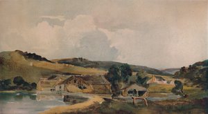 The Mill Stream, século XIX, 1935 de Peter de Wint