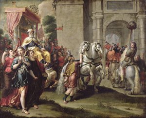 O triunfo de Davi, c.1690