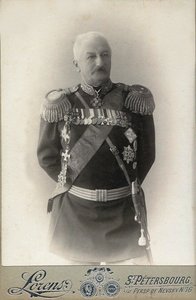 General Konstantin Pavlovich Prezhbiano 1840-1905, 1898. de Petersburg . Photo studio Alfred Lorens