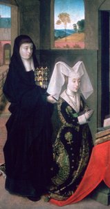 Isabel de Portugal com Santa Isabel, 1457-1460