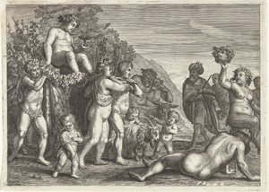 Triunfo de Baco de Petrus Clouwet (possibly)