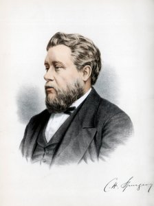 Charles Haddon Spurgeon, pregador batista britânico, c1890.