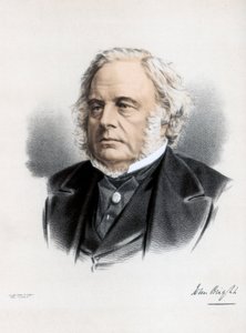 John Bright, estadista radical e liberal britânico, c1890. de Petter and Galpin Cassell