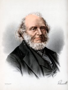 John Russell, 1o Earl Russell, político inglês Whig e Liberal, c1890. de Petter and Galpin Cassell