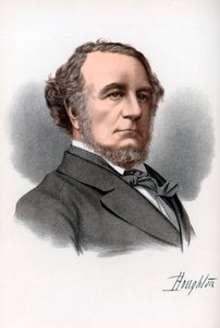 Richard Monckton Milnes, 1º Barão Houghton, poeta e político inglês, c1890.