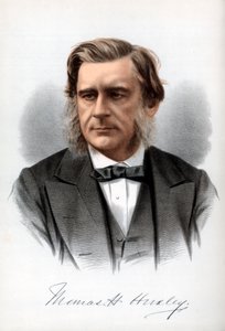 Thomas Henry Huxley, biólogo inglês, c1890. de Petter and Galpin Cassell