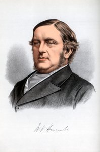 William Vernon Harcourt, estadista liberal britânico, c1890. de Petter and Galpin Cassell