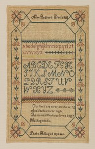 Sampler de Phebe Hill