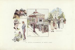 As andanças de um artista, em Monte Carlo