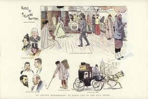 As andanças de um artista, em Paris e a caminho de lá