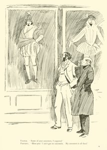 Cartum de Phil May, dos anos 1890 (litho) de Phil May