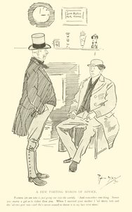 Cartum de Phil May, dos anos 1890 (litho) de Phil May