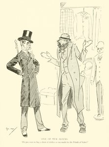 Cartum de Phil May, dos anos 1890 (litho) de Phil May