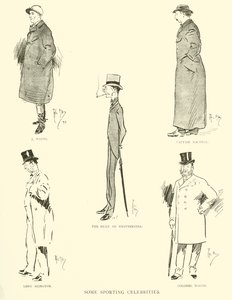 Cartum de Phil May, dos anos 1890 (litho) de Phil May