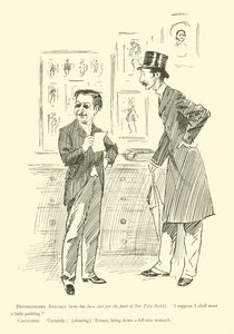 Cartum de Phil May, dos anos 1890 (litho) de Phil May