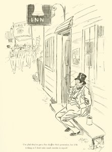 Cartum de Phil May, dos anos 1890 (litho) de Phil May