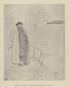 Cartum de Phil May, dos anos 1890 (litho) de Phil May