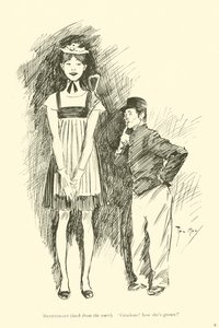 Cartum de Phil May, dos anos 1890 (litho) de Phil May
