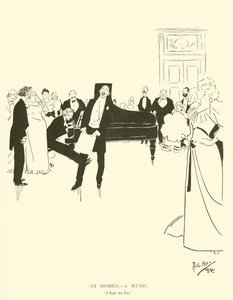 Cartum de Phil May, dos anos 1890 (litho) de Phil May