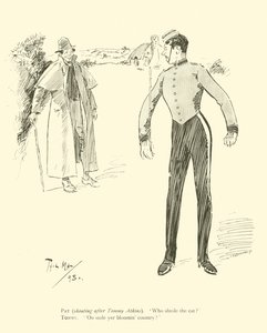 Cartum de Phil May, dos anos 1890 (litho) de Phil May