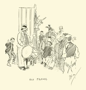 Ilustração para Phil Mays Gutter-Snipes de Phil May
