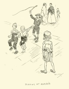 Ilustração para Phil Mays Gutter-Snipes de Phil May