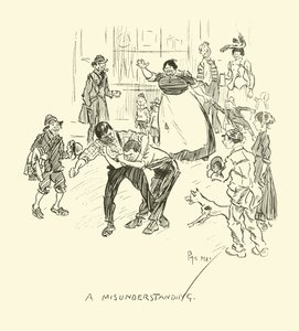 Ilustração para Phil Mays Gutter-Snipes de Phil May