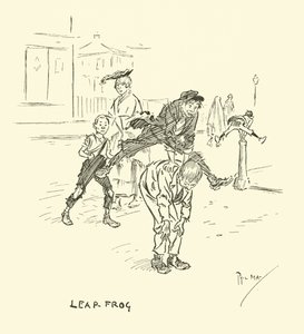 Ilustração para Phil Mays Gutter-Snipes de Phil May