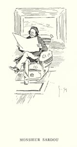 Mr. Sardou (litho) de Phil May