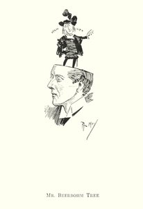 Sr. Beerbohm Tree (litho) de Phil May