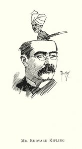 Sr. Rudyard Kipling (litho) de Phil May