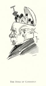 O Duque de Cambridge (litho) de Phil May