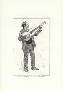 The Guitarist, um estudo em Roma